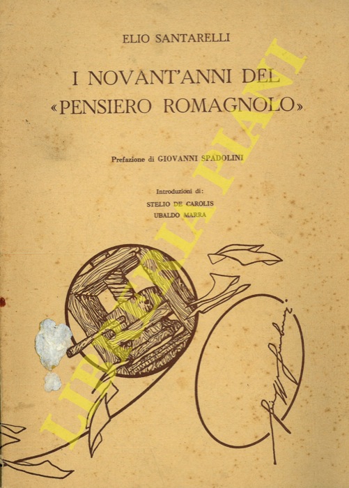 SANTARELLI Elio - - I novant'anni del 
