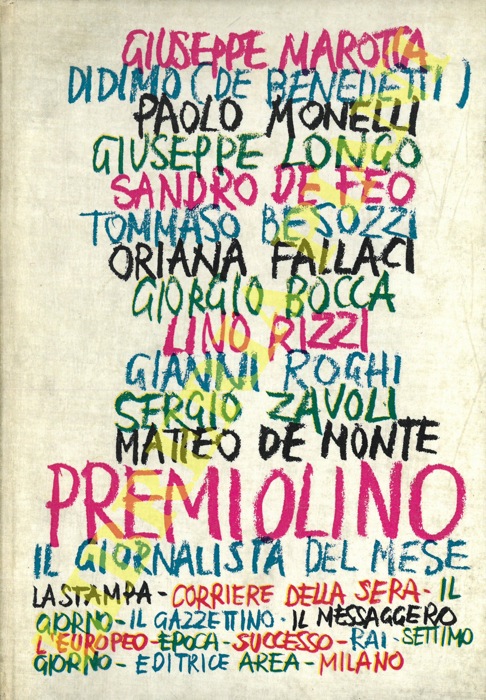 AA.VV. - - Premiolino il giornalista del mese.