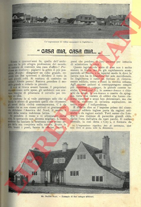 BOARI Efraim - - Casa mia, casa mia Case a buon mercato.