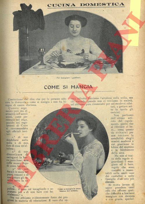 - - Come si mangia.