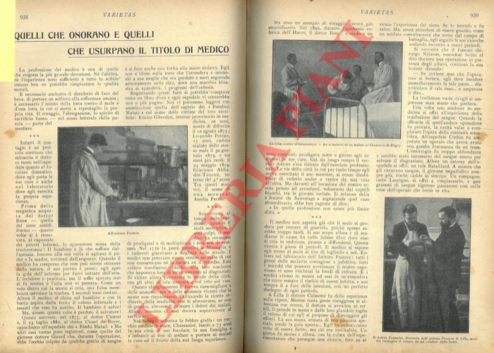 - - Quelli che onorano e quelli che usurpano il titolo di medico.