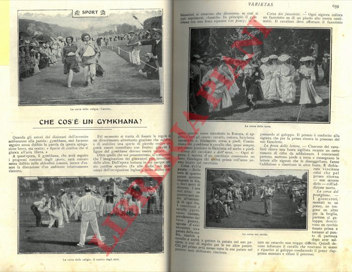 - - Che cos' un gymkhana?