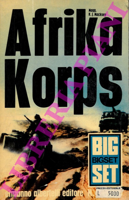 MACKSEY Magg. K.J. - - Afrika Korps.