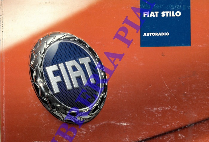 - - Fiat Stilo autoradio - FIAT Autoradio.