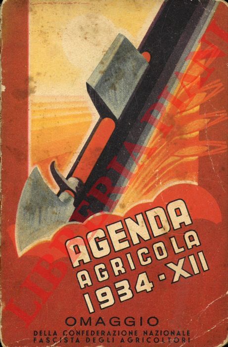 - - Agenda Agricola italiana 1934-XII.
