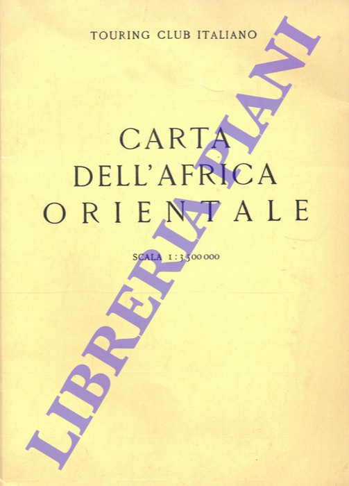 TCI - - Carta dell'Africa Orientale.