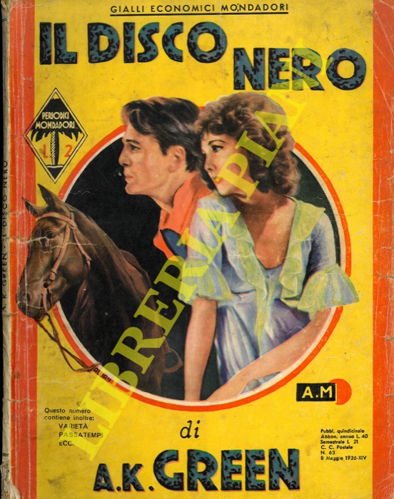 GREEN Anna Caterina - - Il disco nero.