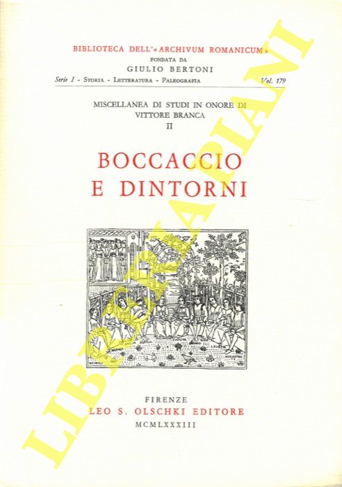 AA.VV. - - Miscellanea di Studi in Onore di Vittore Branca, II. Boccaccio e dintorni.