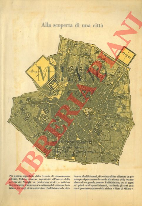 BERTANI Marioa A. - - Milano ieri e oggi. Alla scoperta di una citt.