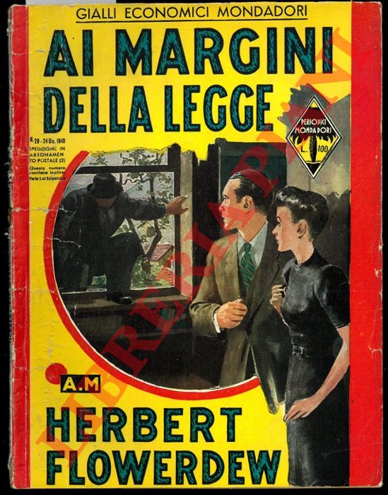 FLOWERDEW Herbert - - Ai margini della legge.