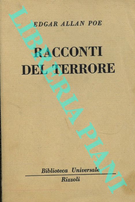 POE Edgar Allan - - Racconti del terrore