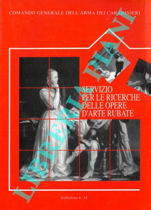 - - Servizio per le ricerche delle opere rubate.