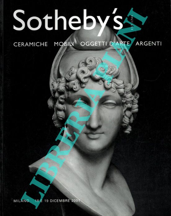 Sotheby's - - Ceramiche Mobili Oggetti d'arte Argenti.