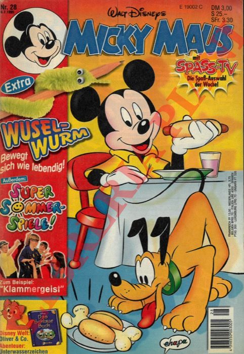 DISNEY Walt - - Micky Maus. N. 28.