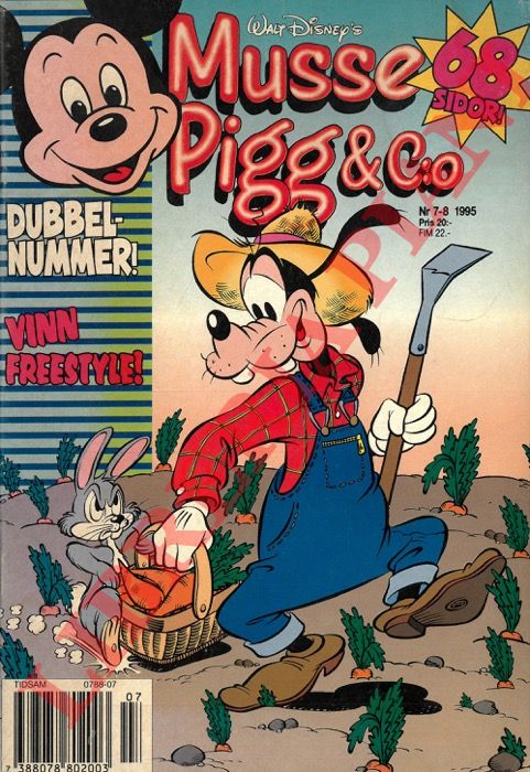 DISNEY Walt - - Musse Pigg & Co. N. 7-8.