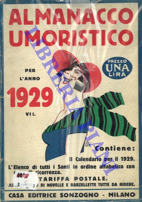 - - Almanacco Umoristico per l'anno 1929.