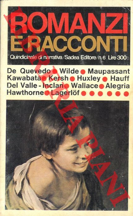 AA. VV. - - Romanzi e racconti.