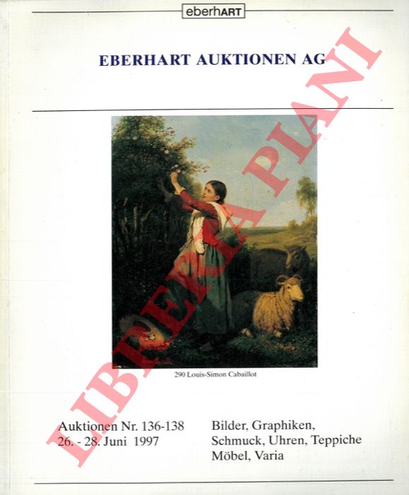 - - Eberhart Auktionen AG. Auktionen Nr. 136-138 - 26-28 Juni 1997.