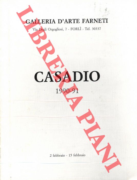 (MONTI Fanny - CARDUCCINI Guido) - - Casadio 1990-91.