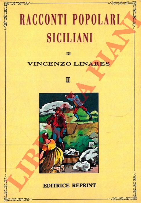 LINARES Vincenzo - - Racconti popolari siciliani. Volume II.