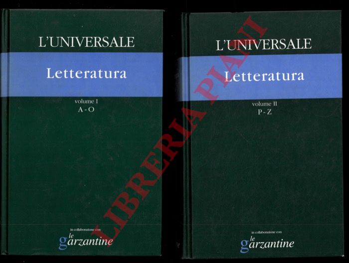- - Letteratura. L'universale. La grande enciclopedia tematica.