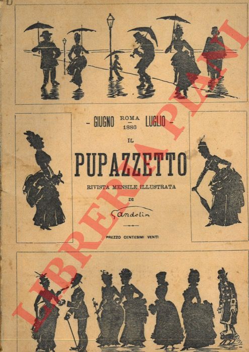Gandolin - - Il pupazzetto. Rivista mensile illustrata.