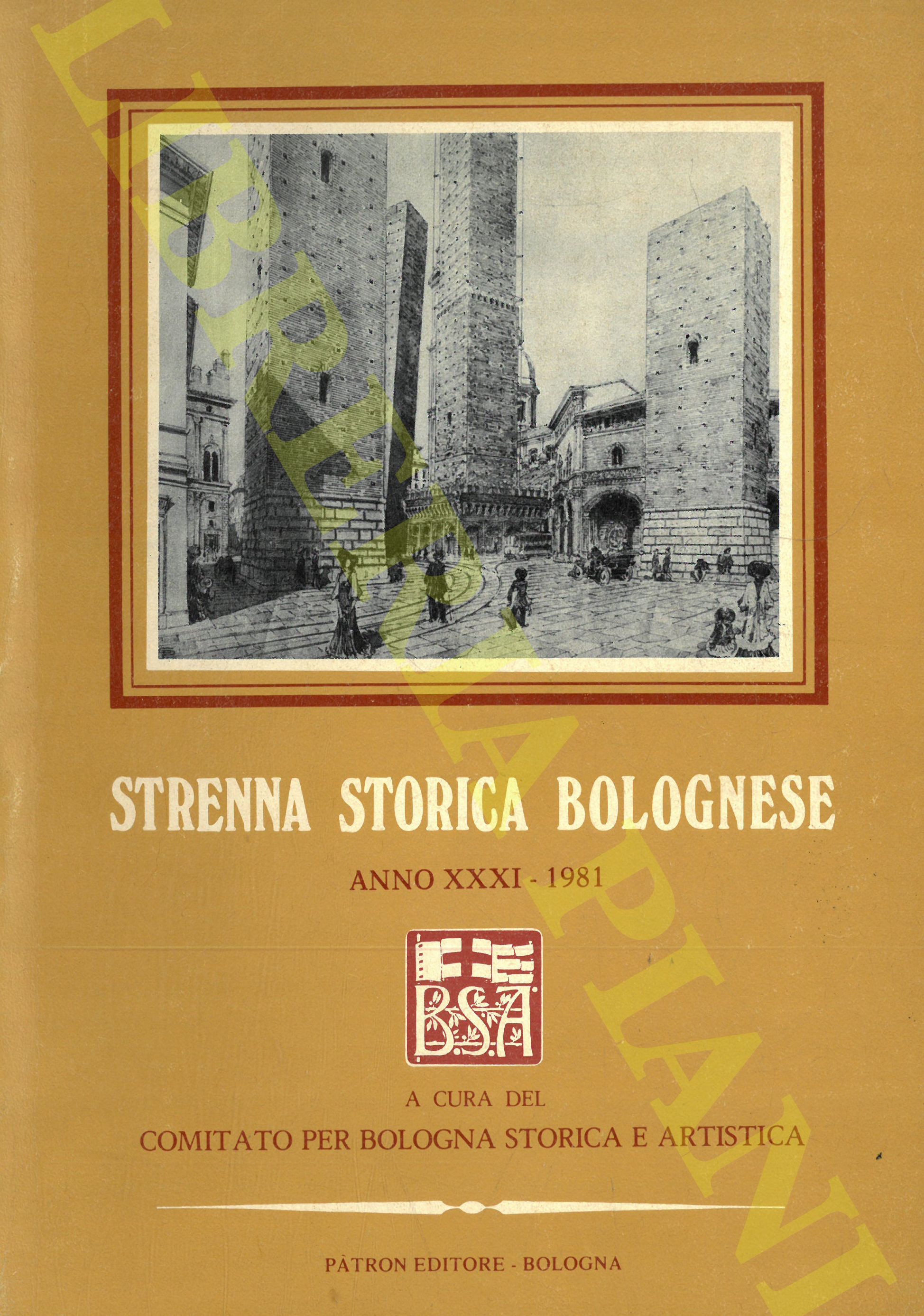 - - Strenna storica bolognese. Anno XXXI.