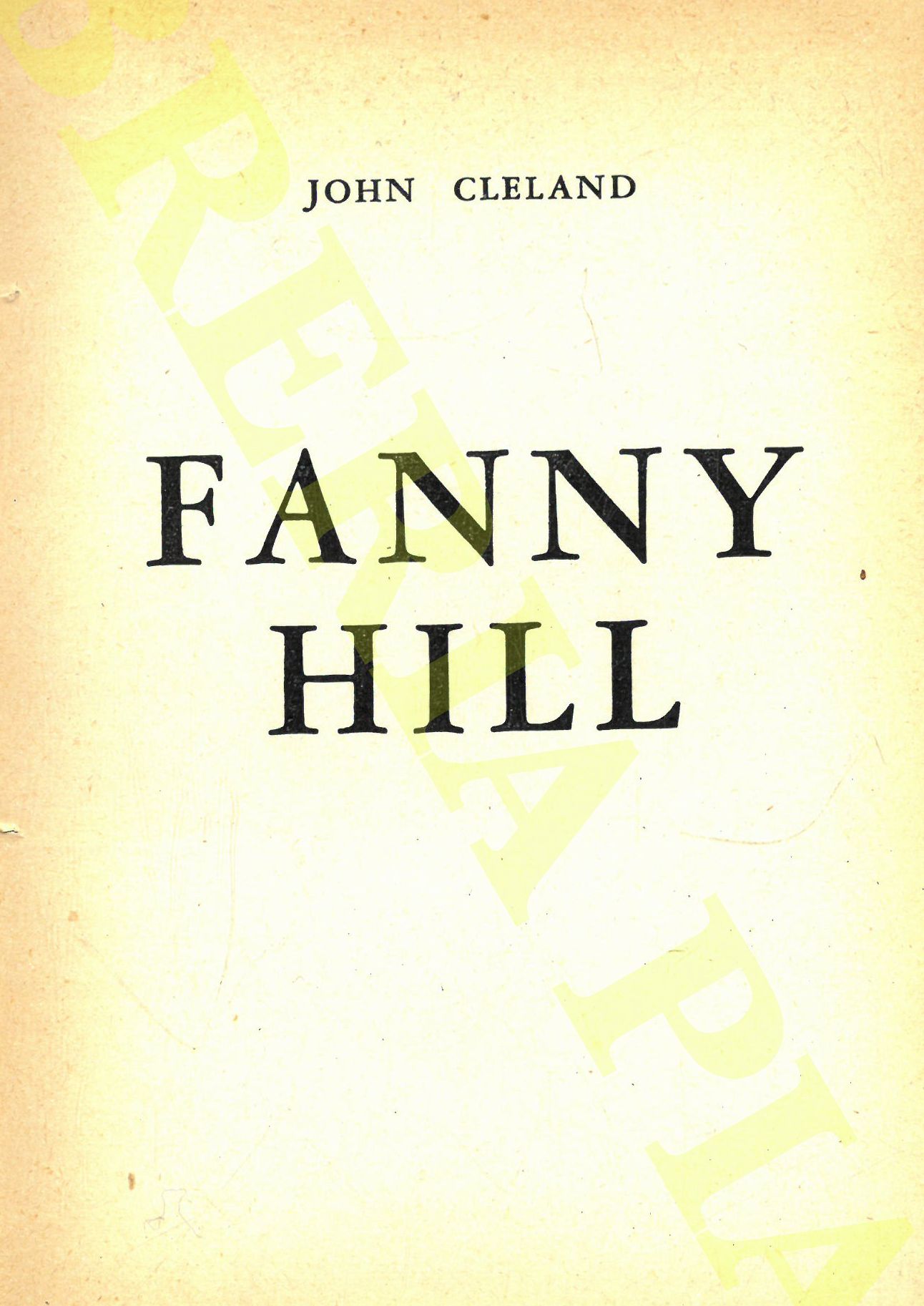 CLELAND John - - Fanny Hill.