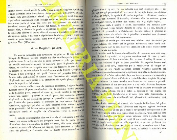 - - Un nuovo progetto per arrivare al Polo. La 'Discovery' e la spedizione antartica inglese.