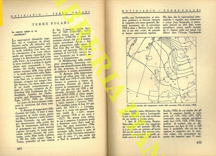 - - La regione polare si va riscaldando) La deriva del 'Sedov' .