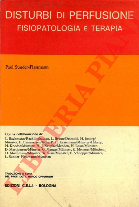 SUNDER-PLASSMANN Paul - - Disturbi di perfusione. Fisiopatologia e terapia.