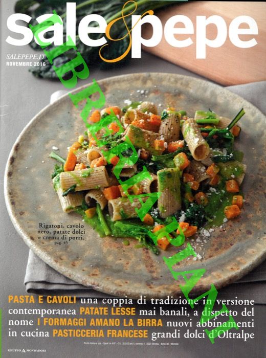 - - Riviste di gastronomia.