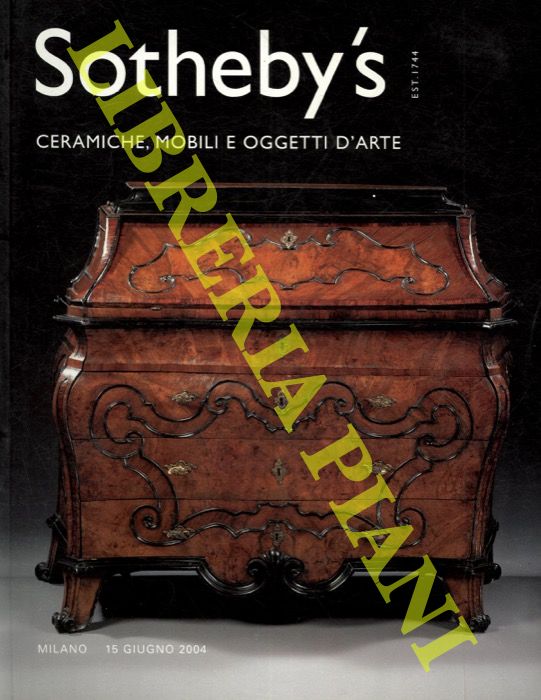 Sotheby's - - Ceramiche, mobili e oggetti d'arte.