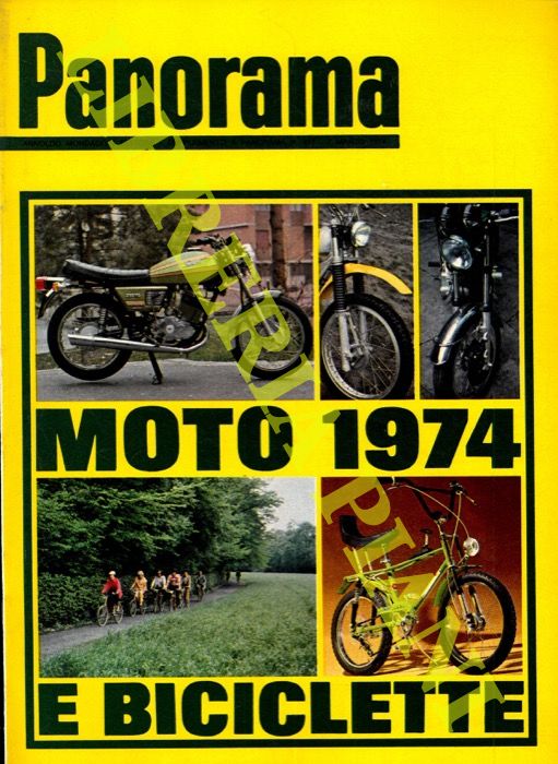- - Moto 1974.