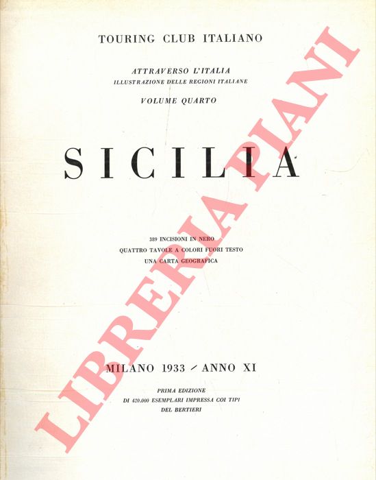 (TCI) - - Sicilia. Sardegna.