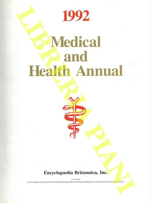 Britannica - - Medical and healt annual 1992.