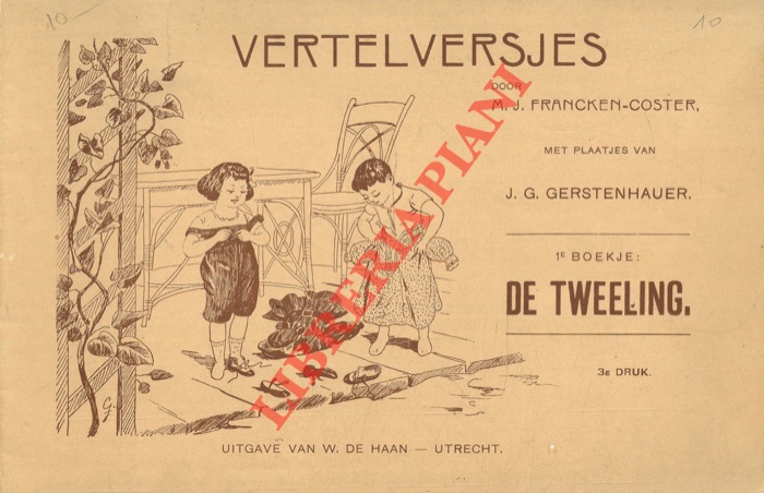 FRANCKEN COSTER M.J. - GERSTENHAUER J.G. - - Vertelversjes. 1e boekje. De Tweeling.