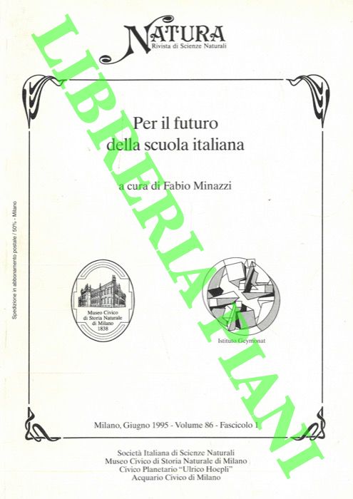 (MINAZZI Fabio) - - Per il futuro della scuola italiana.