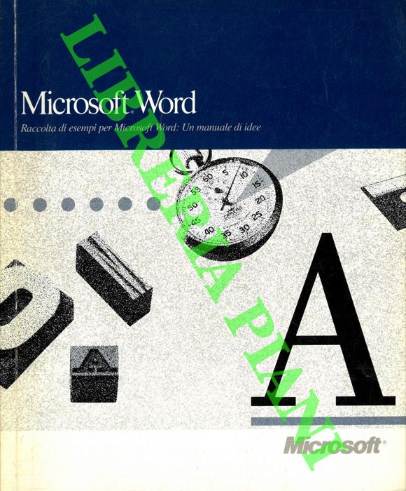 - - Raccolta di esempi per Microsoft Word: un manuale di idee.