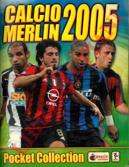- - Calcio Merlin 2005. Pocket coillection.