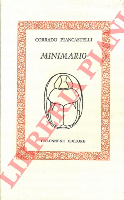 PIANCASTELLI Corrado - - Minimario.
