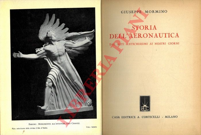 MORMINO Giuseppe - - Storia dell'Aeronautica dai miti antichissimi ai nostri giorni.