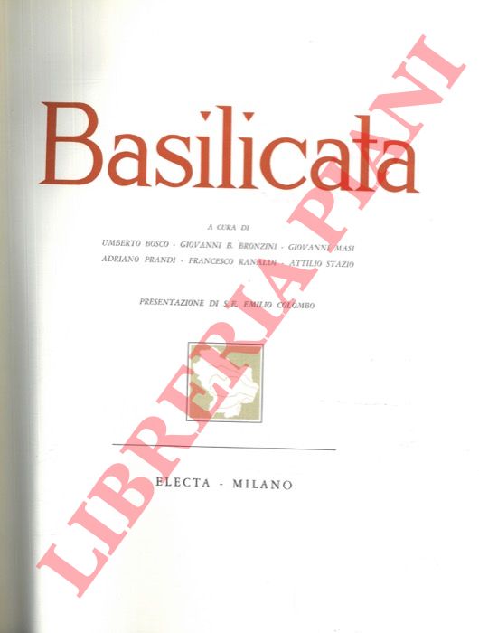 - - Basilicata.