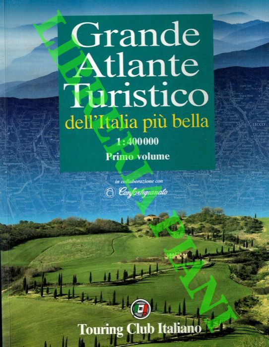 - - Grande atlante turistico dell'Italia pi bella. 1 : 400.000.