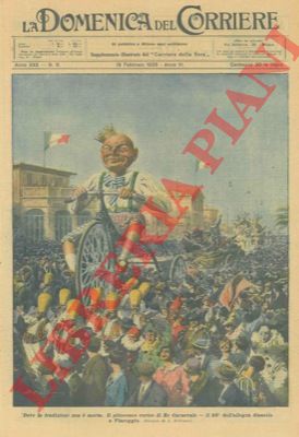 BELTRAME A. - - Il pittoresco corteo di Re Carnevale. Il 55 dell'allegra dinastia. 