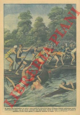BELTRAME A. - - Le allieve della Scuola di educazione fisica di Boston debbono addestrarsi anche nelle corse di canoe.