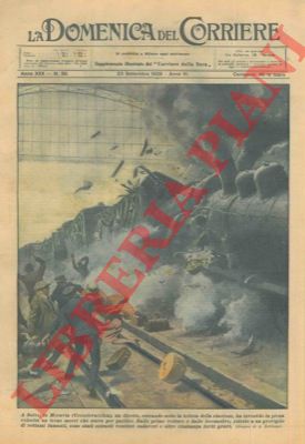 BELTRAME A. - - Scontro tra un diretto e un treno merci.