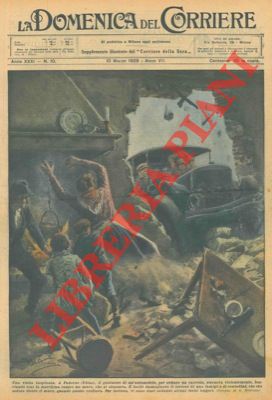 BELTRAME A. - - A Paderno un'automobile per evitare un carretto sfondava il muro di una casa.