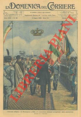 BELTRAME A. - - I sovrani d'Italia in visita a Rodi.