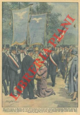 BELTRAME A. - - Durante un corteo di una nuova setta religiosa, viene risveglita una credente che era stata addormentata.